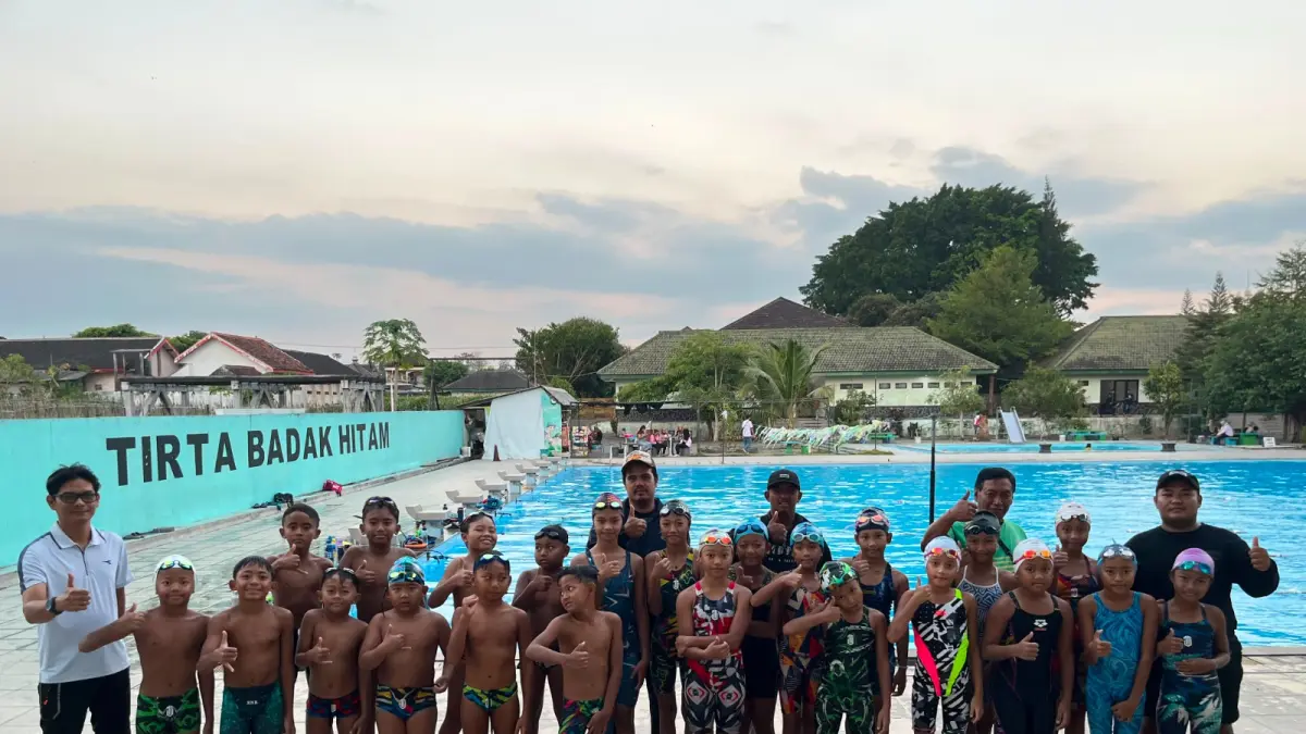 31 Perenang Muda Blitar Siap Tampil di Kejurprov Akuatik Junior Jatim 2026
