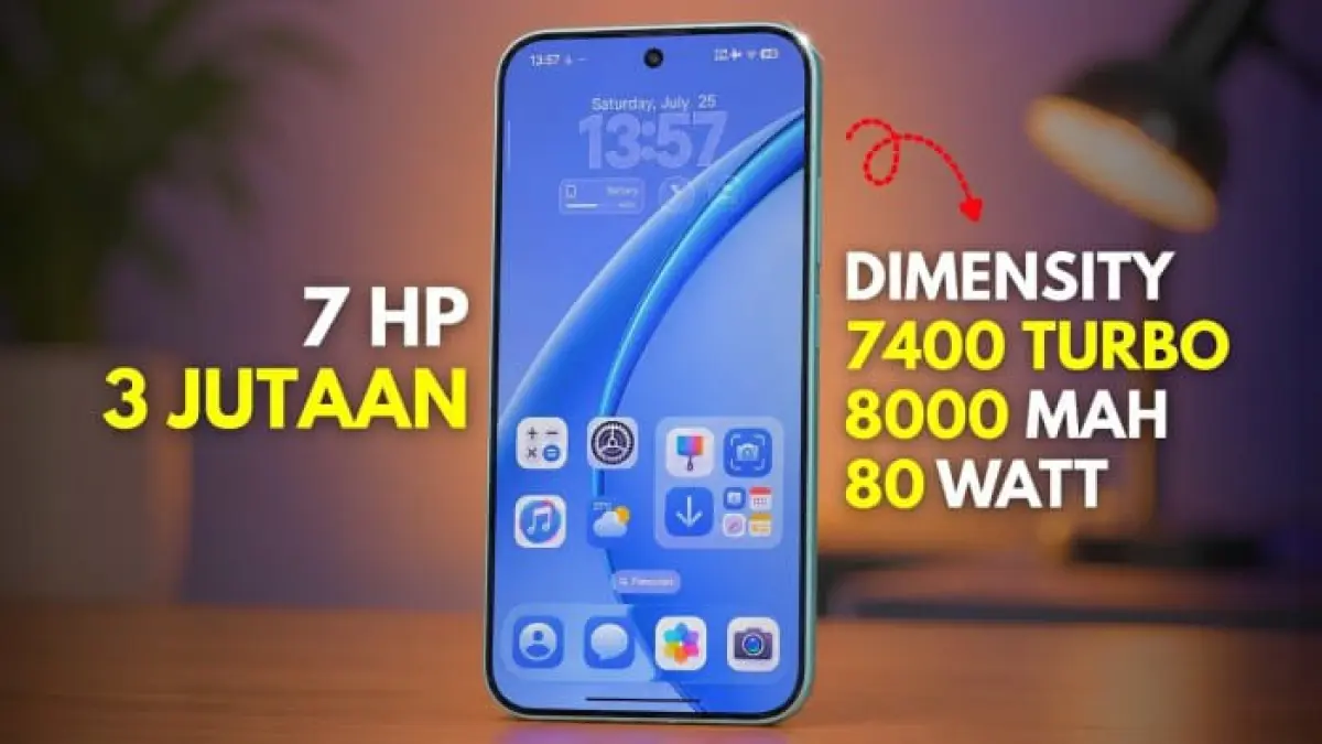 7 Smartphone Terbaik Rp3 Jutaan Agustus 2026: Dari Redmi Note 15 5G hingga Moto G86 Power