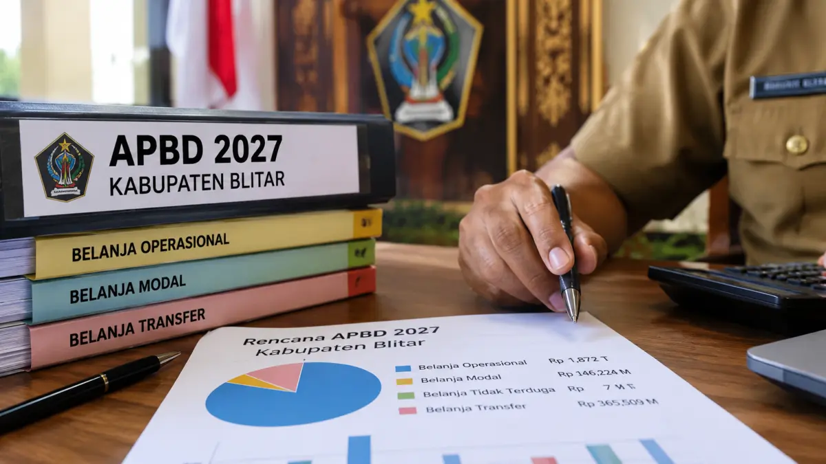 APBD Kabupaten Blitar 2027: Fokus pada Pengelolaan Belanja Operasional dan Pembangunan Berkelanjutan