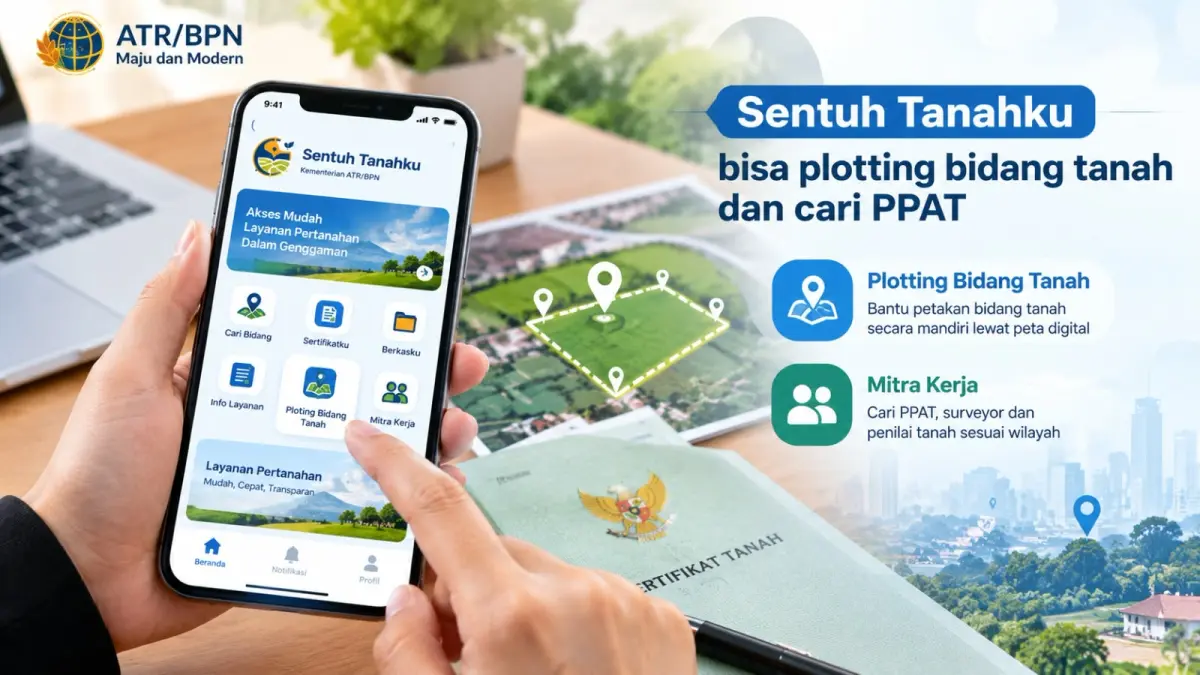 Aplikasi Sentuh Tanahku: Solusi Praktis untuk Pengelolaan Bidang Tanah di Blitar