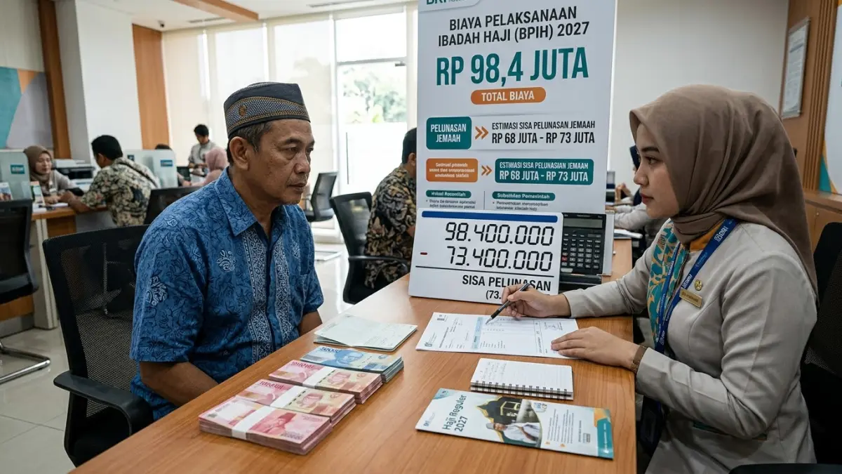 Biaya Haji 2027 Dijadwalkan Mencapai Rp 98,4 Juta, Ini Rincian Pelunasan Jemaah di Blitar