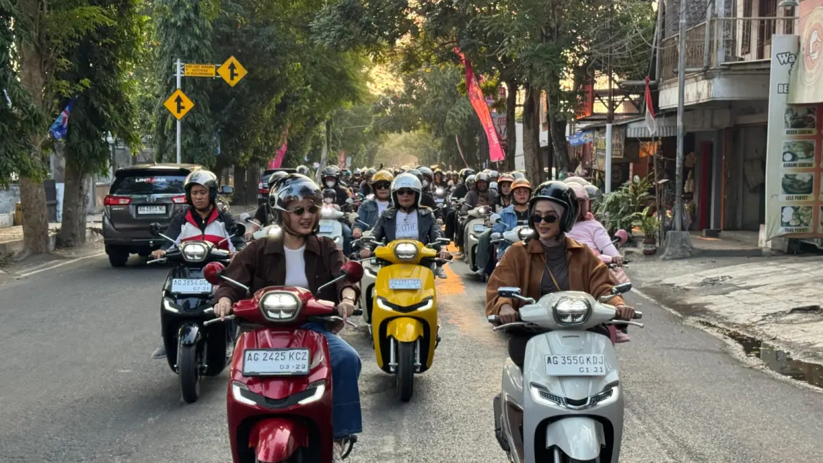 Blitar BerStylo: Momen Kebersamaan Pemilik New Honda Stylo 160