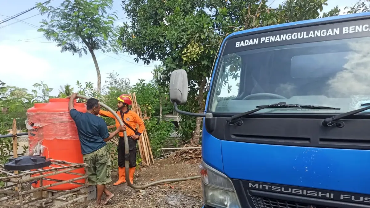 BPBD Kabupaten Blitar Tingkatkan Alokasi Air Bersih untuk Hadapi Kekeringan