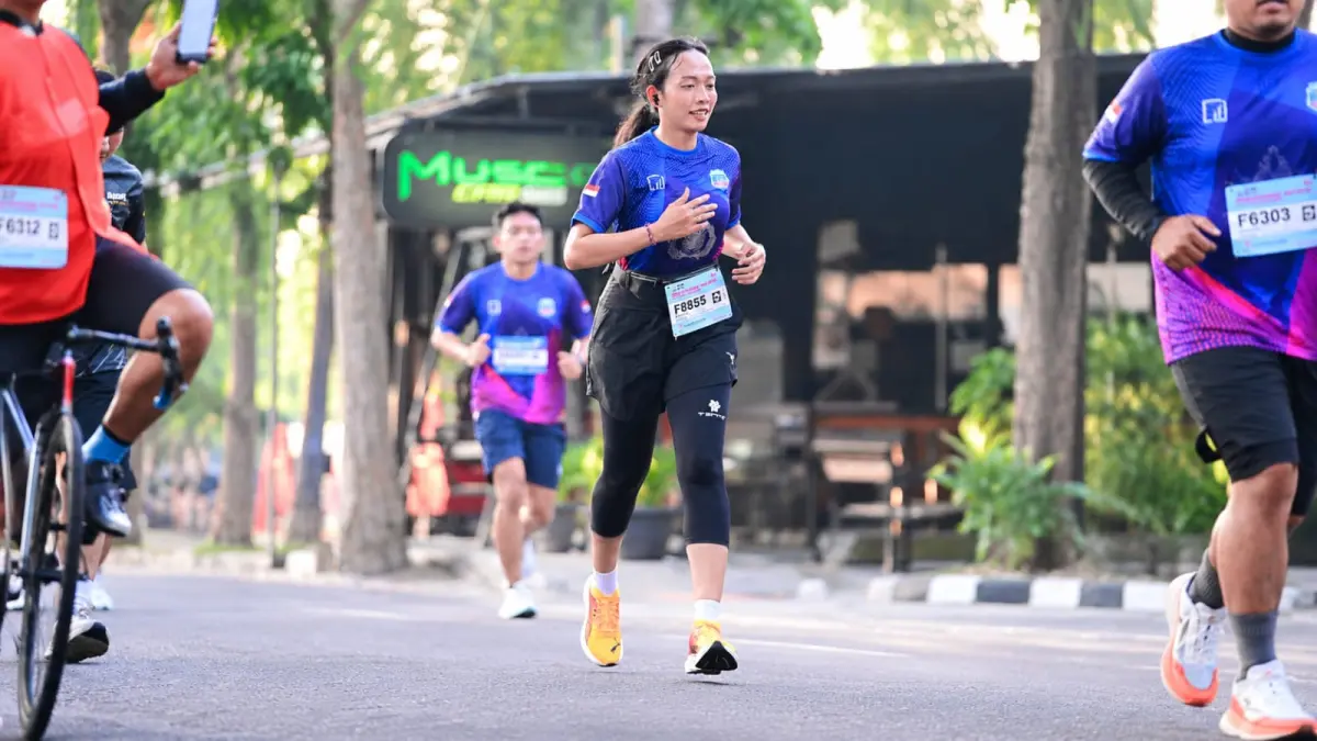 Brigadir Novitha Temukan Passion Baru dalam Olahraga Lari Sambil Menanti Suami di Papua