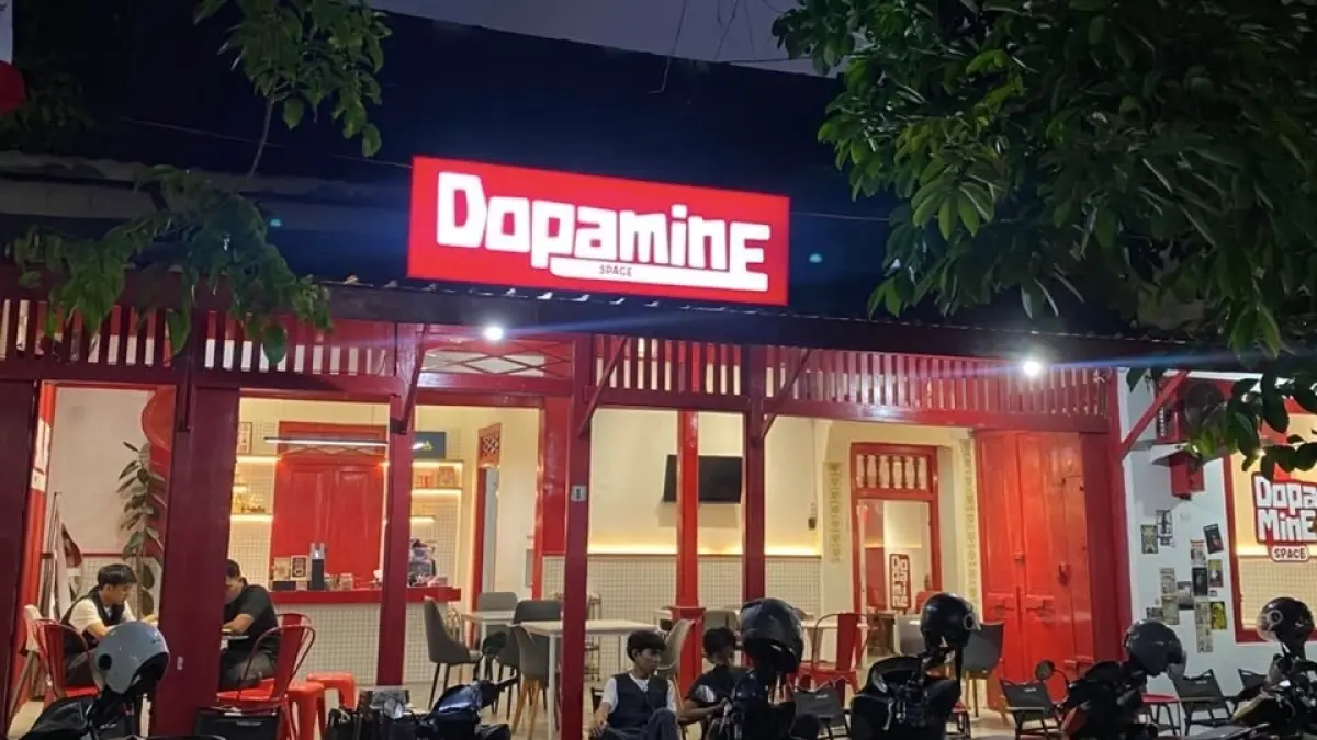 Dopamine Space: Tempat Nongkrong Kekinian Pilihan Warga Blitar, Buka 17 Jam Sehari