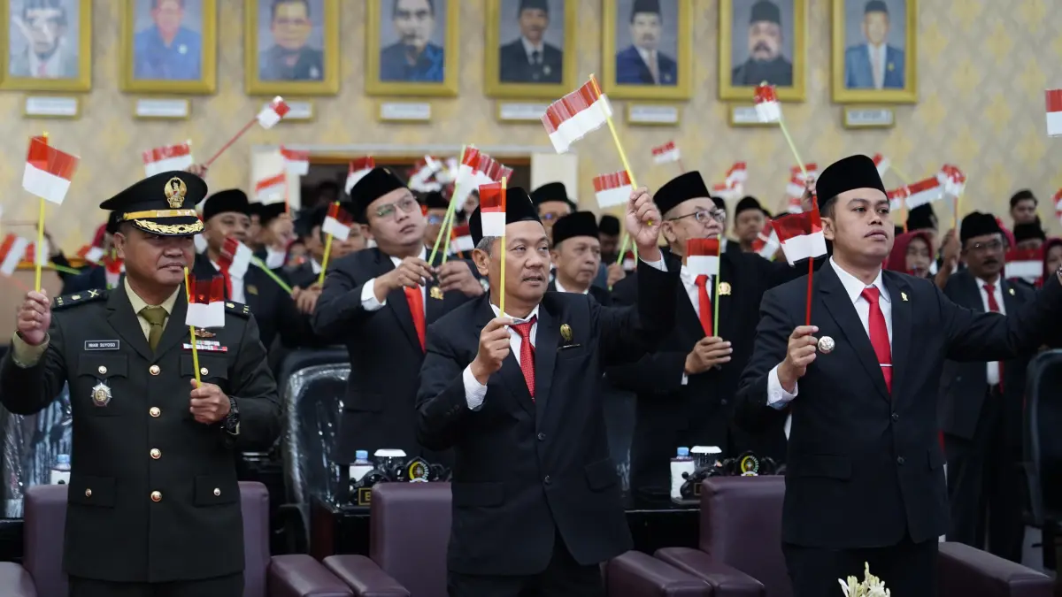 DPRD Kota Blitar Dukung Program Nasional dalam Sidang Tahunan MPR RI