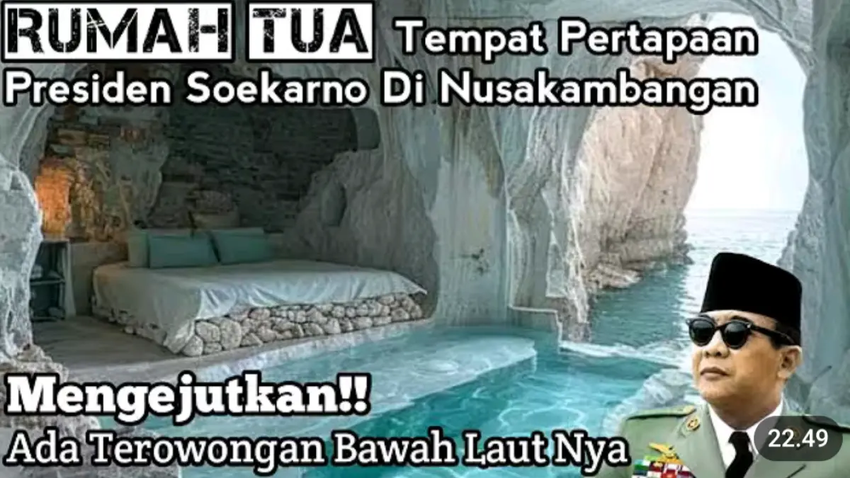 Eksplorasi Sejarah: Terowongan Misterius di Rumah Soekarno di Nusakambangan?