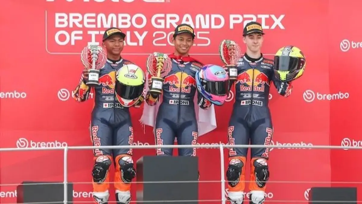 Feda Ega Raih P1 di Jepang, Lengkapi Podium Bersama Munyos dan Hakim Danish