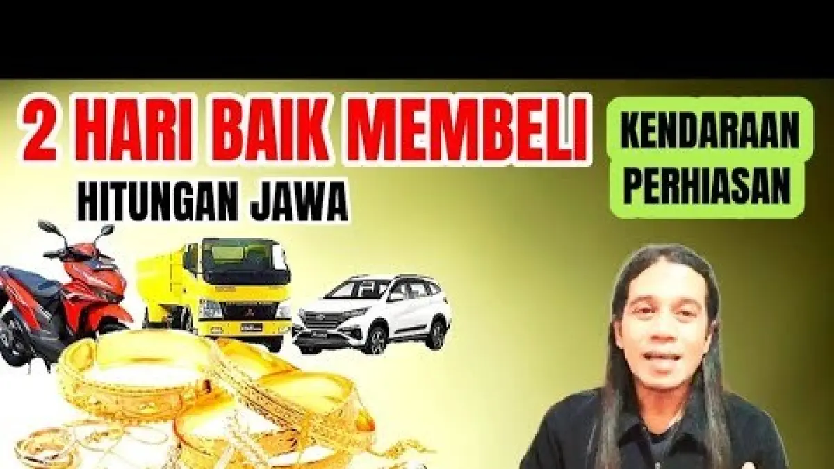 Hari 17: Hari Baik untuk Membeli Perhiasan Menurut Perhitungan Jawa