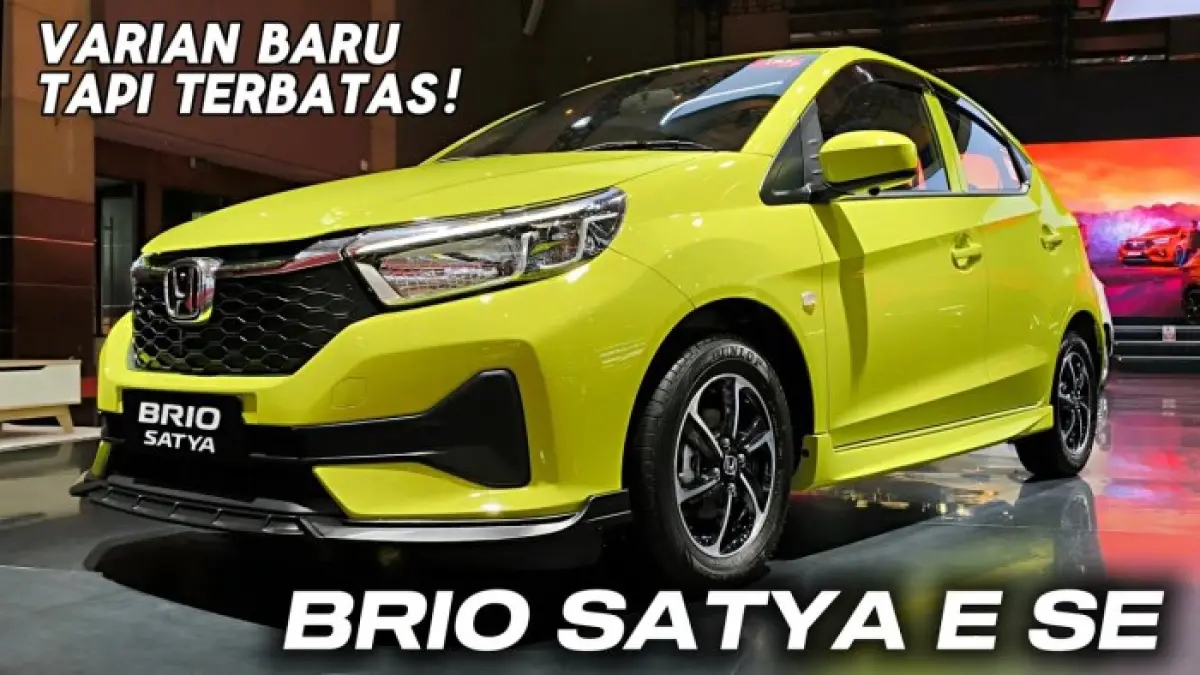 Honda Brio Satya E Special Edition: Tampil Sporty dengan Fitur Terkini untuk Warga Blitar