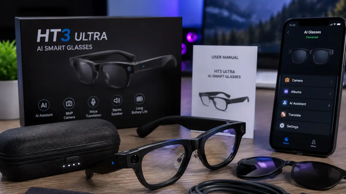 HT3 Ultra: Kacamata Pintar AI dengan Fitur Canggih dan Harga Terjangkau untuk Masyarakat Blitar