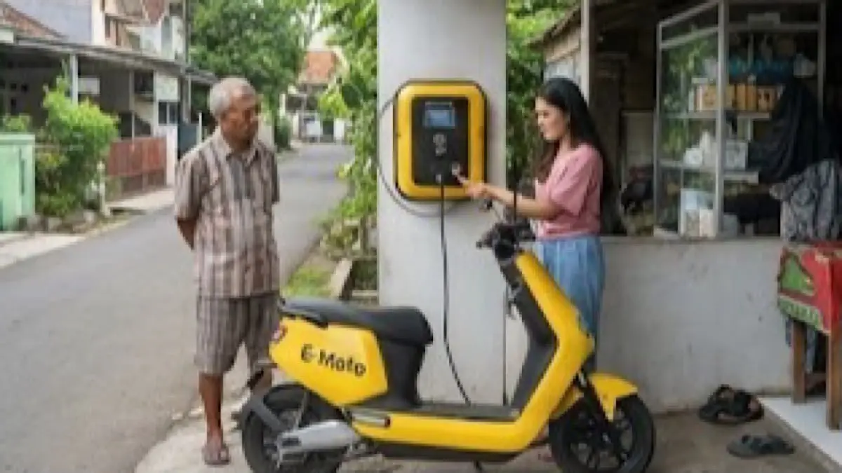 Indomobil E-Motor QT: Alternatif Motor Listrik Tanpa Sewa Baterai, Harganya Mulai Rp15 Juta