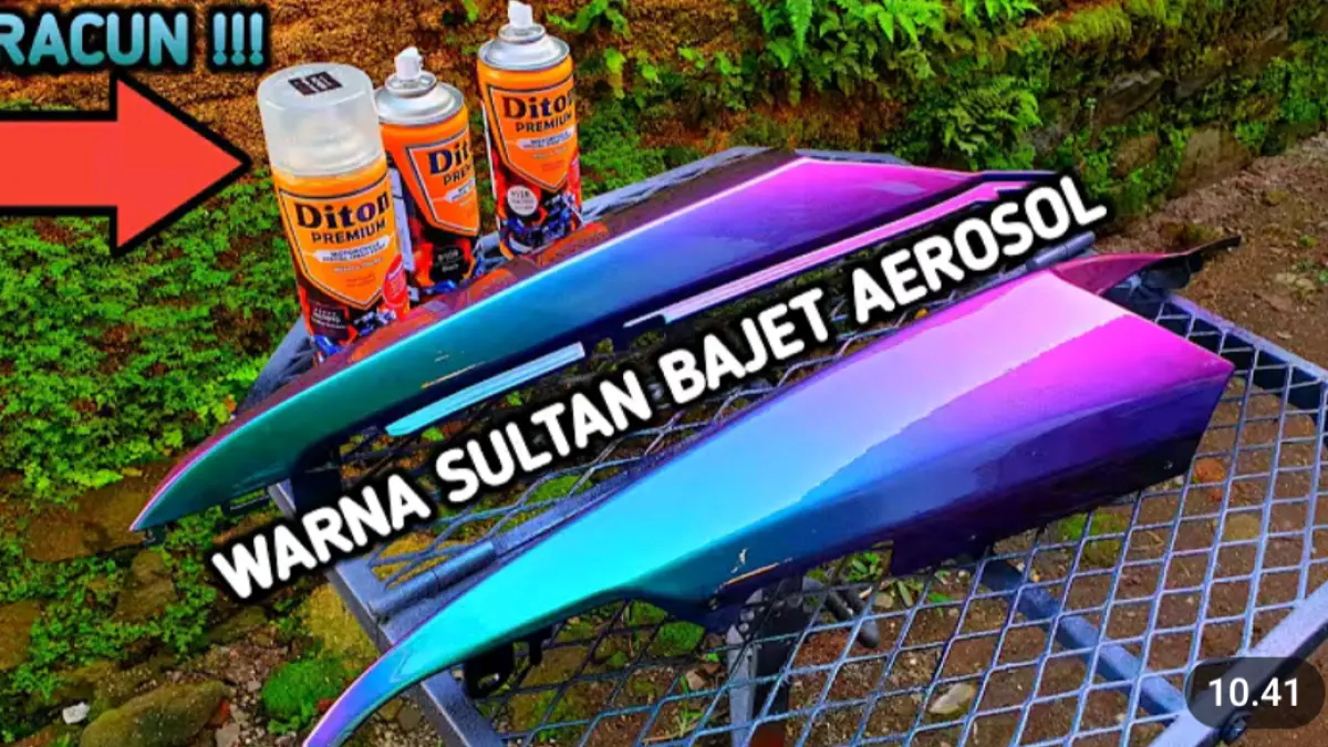 Inovasi Cat Motor: Diton Premium Snake Venom dengan Gradasi Memukau untuk Pecinta Otomotif di Blitar