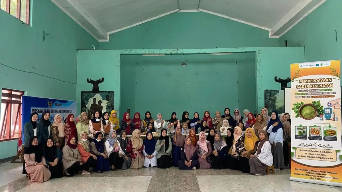Kader Kesehatan Kediri Diberdayakan melalui Pelatihan Olah Flaxseed untuk Cegah Diabetes