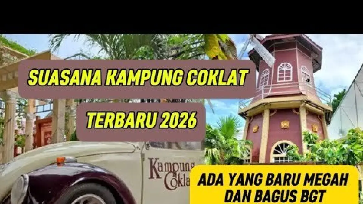 Kampung Coklat Blitar 2026: Destinasi Wisata Ramah Hujan dengan Tiket Terjangkau