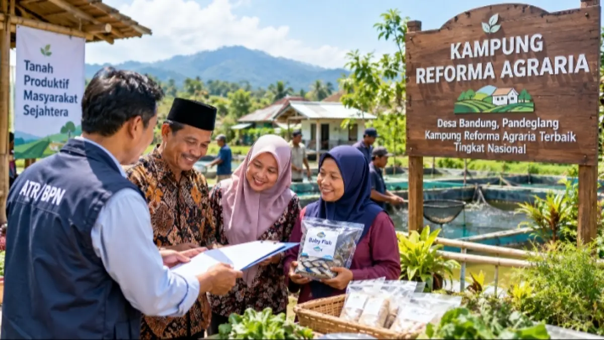 Kampung Reforma Agraria: Komitmen Blitar dalam Penataan Tanah dan Aset