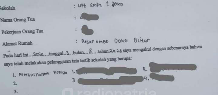 Kasus Perundungan di SMPN 1 Doko: Tindak Lanjut dan Penanganan Kasus