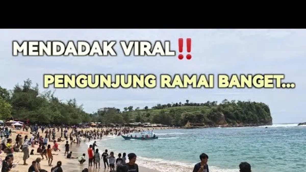 Kemeriahan Tahun Baru di Pantai Tambakrejo Blitar: Pesona dan Tantangan Ombak Besar