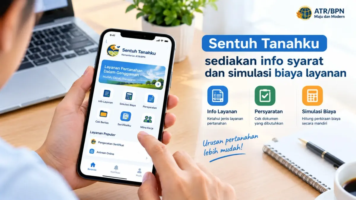 Kemudahan Urus Tanah di Blitar Melalui Aplikasi Sentuh Tanahku