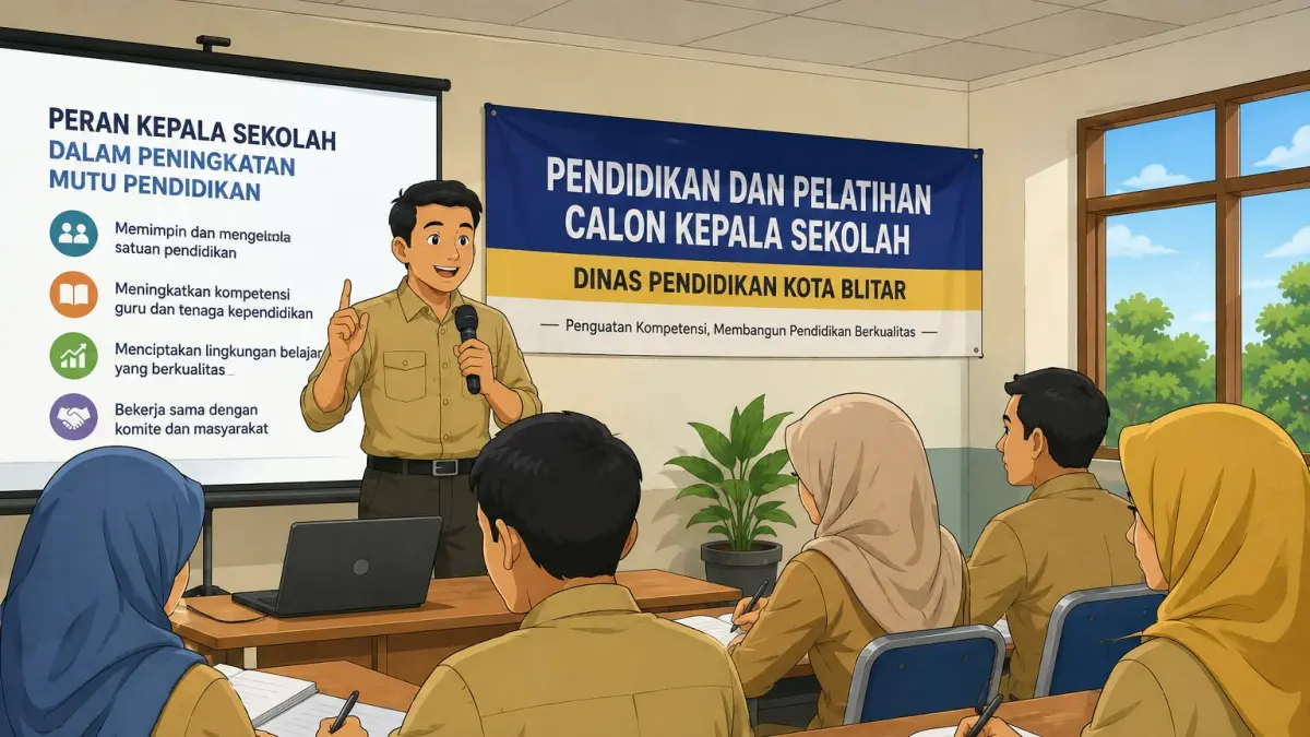 Kepala Sekolah Tanpa Sertifikat Masih Dapat Menjalankan Tugas di Blitar hingga Masa Penugasan Berakhir