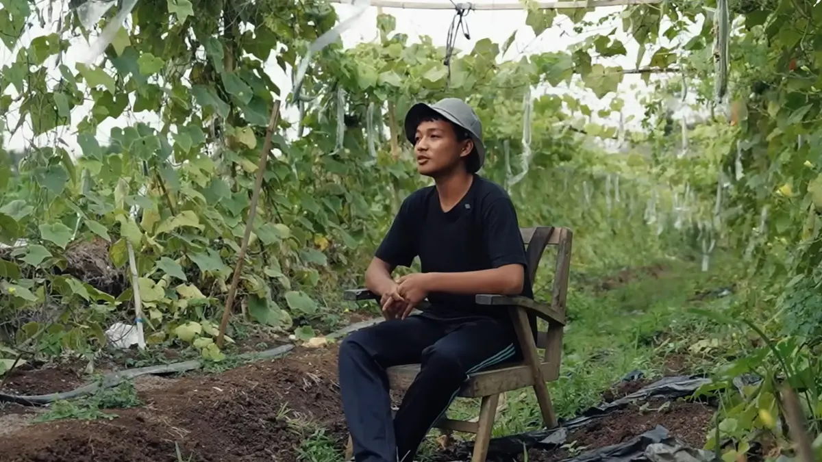 Kisah Inspiratif Muhammad Alfa: Siswa SMK dari Blitar yang Sukses Berbisnis Sayur dan Jamur