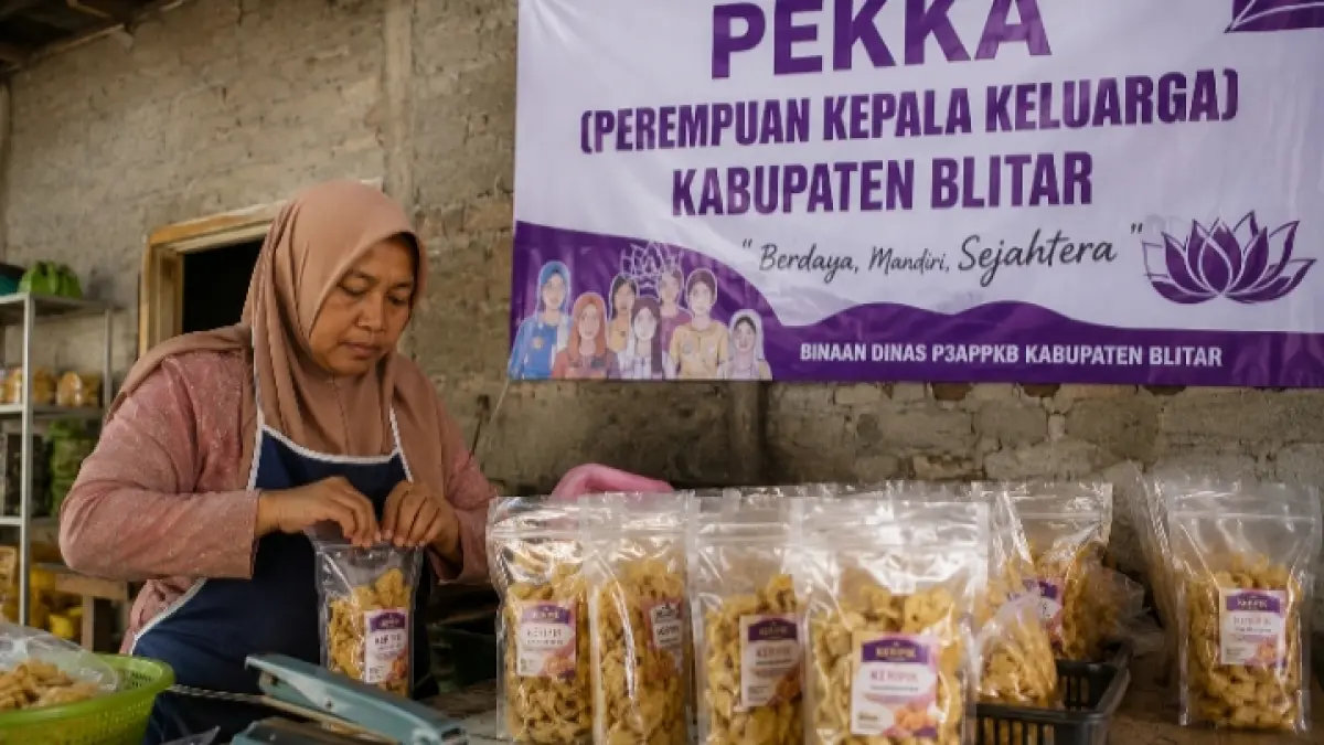 Lebih dari 32 Ribu Perempuan di Blitar Memimpin Rumah Tangga: Peran Kritis dalam Ekonomi Keluarga