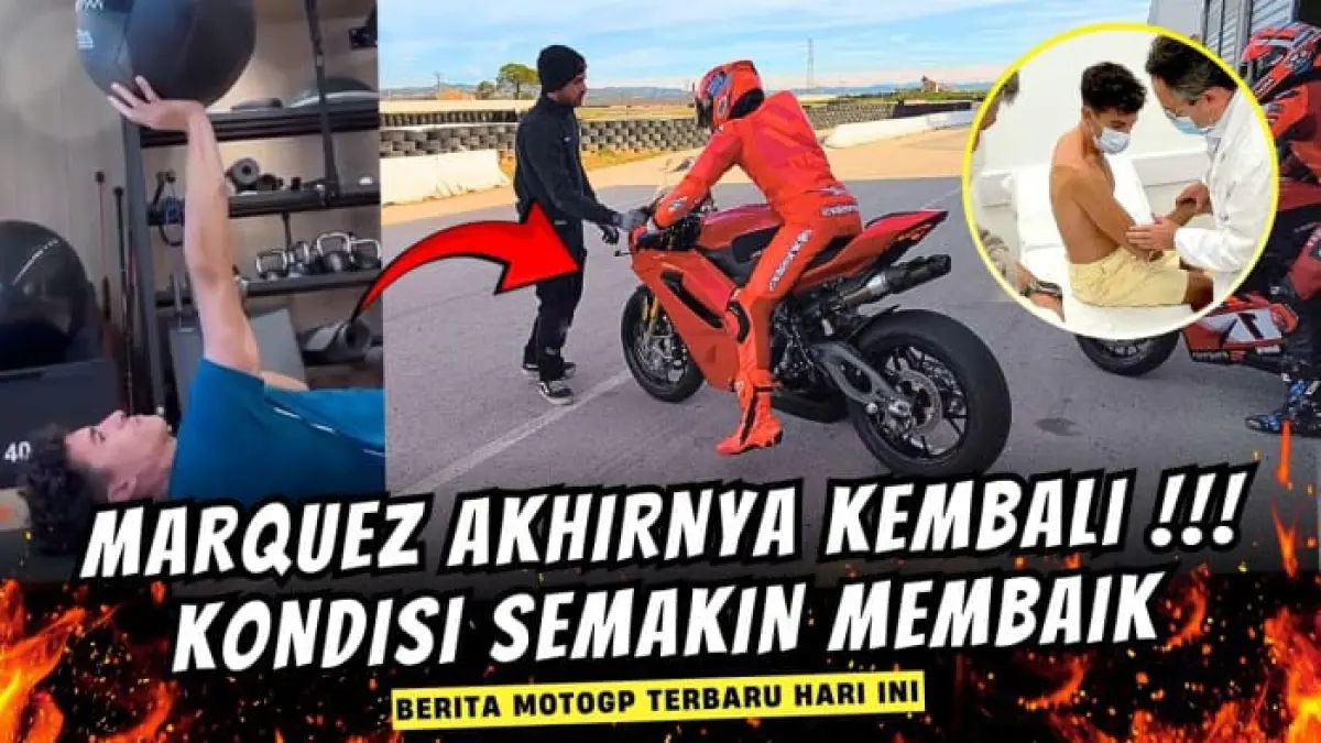 Marc Marquez Kembali Berlatih, Ducati Harapkan Comeback di MotoGP Hungaria
