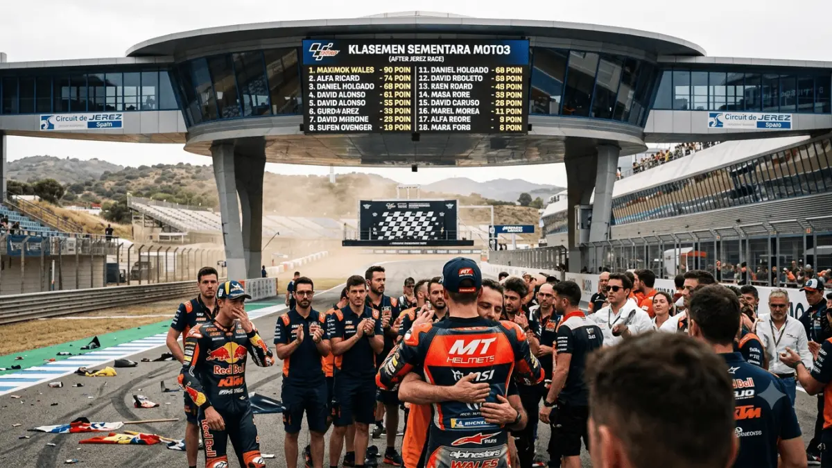 Maximok Wales Memimpin Klasemen Sementara Moto3 Pasca Race Jerez