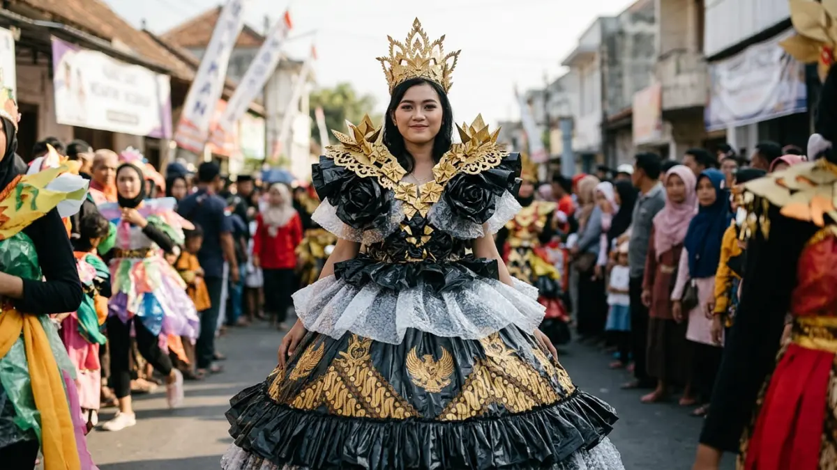 Menciptakan Kostum Karnaval Unik dan Ekonomis dari Bahan Daur Ulang