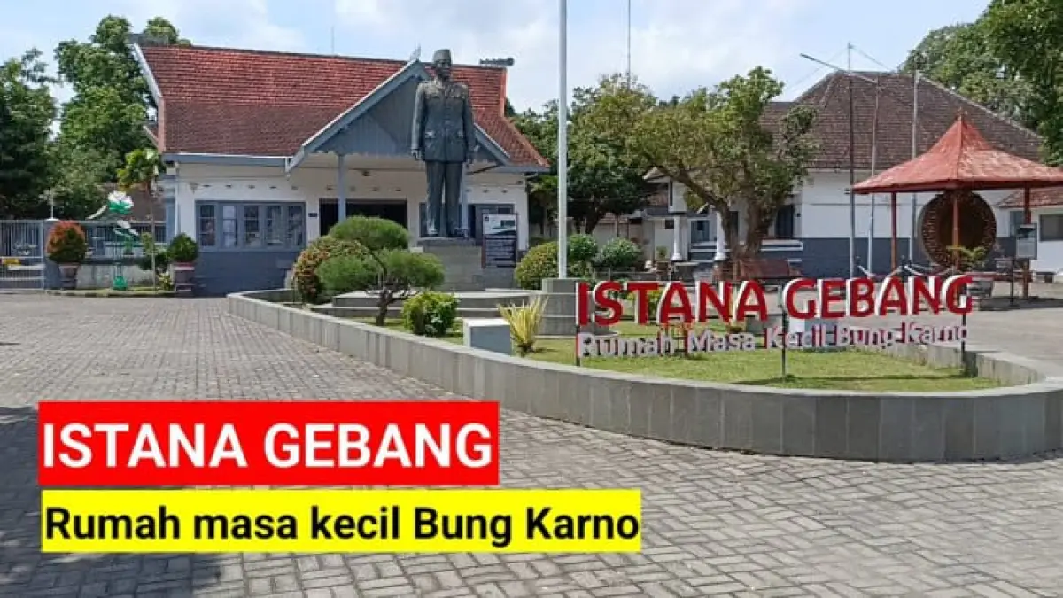 Menelusuri Jejak Sejarah di Istana Gebang, Rumah Masa Kecil Bung Karno di Blitar
