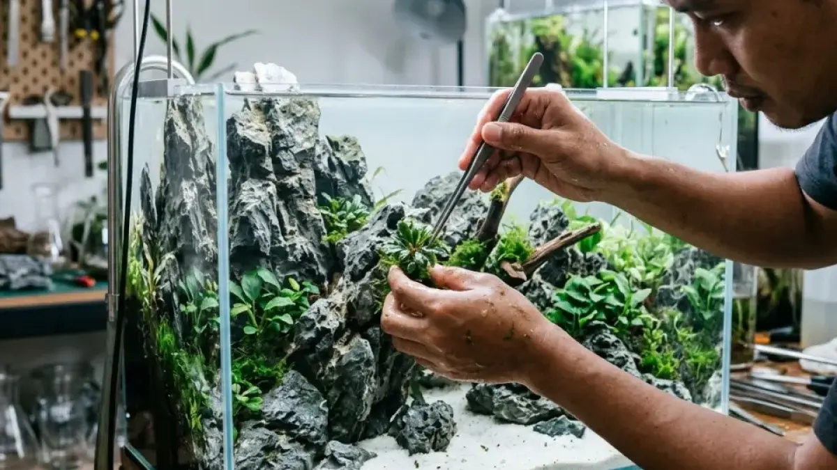 Menggali Keindahan Aquascape Iwagumi: Kunci Membuat Layout Alami yang Menawan
