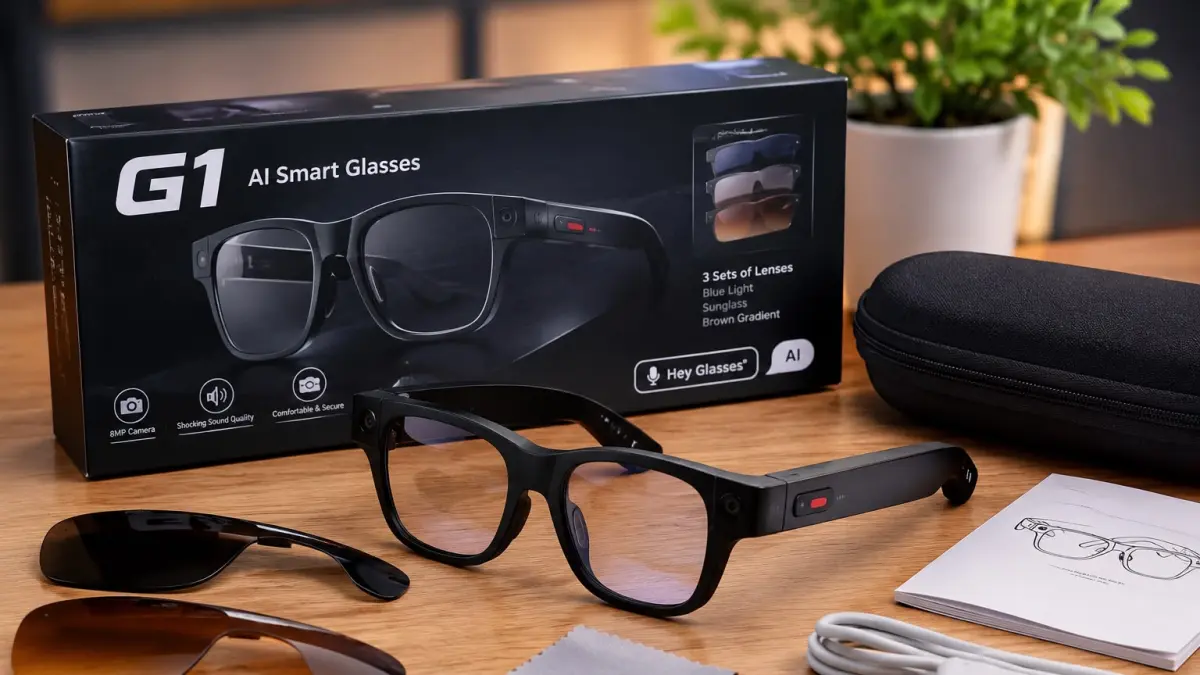 Mengulas AI Smart Glasses G1: Kacamata Pintar Rp900 Ribuan yang Menarik untuk Pengguna Blitar