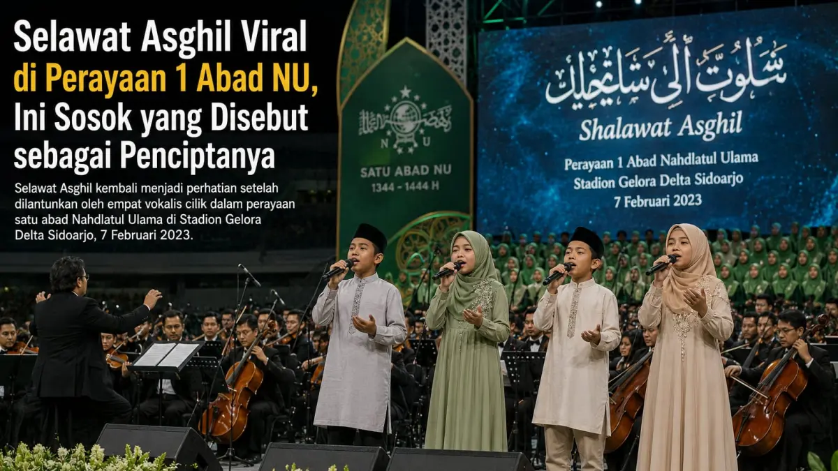 Mengungkap Selawat Asghil: Sejarah dan Pelantun Cilik dalam Perayaan 1 Abad NU