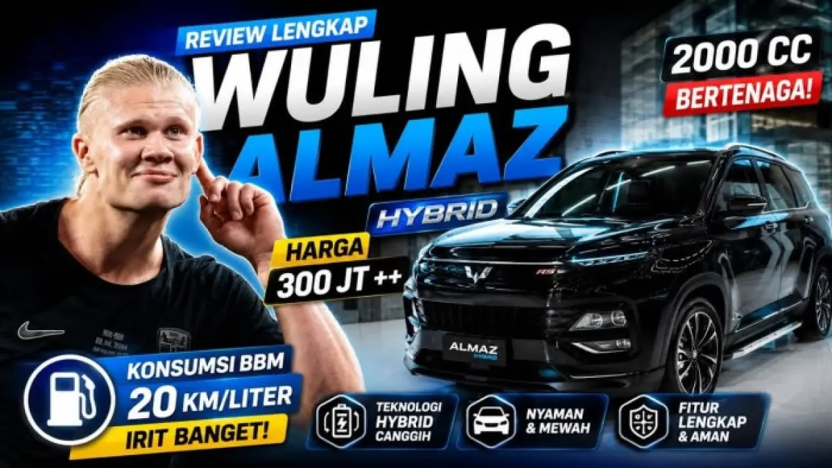 Menilik Wuling Almaz Hybrid: SUV Mampu Dengan Segudang Fitur Dibawah Rp400 Juta