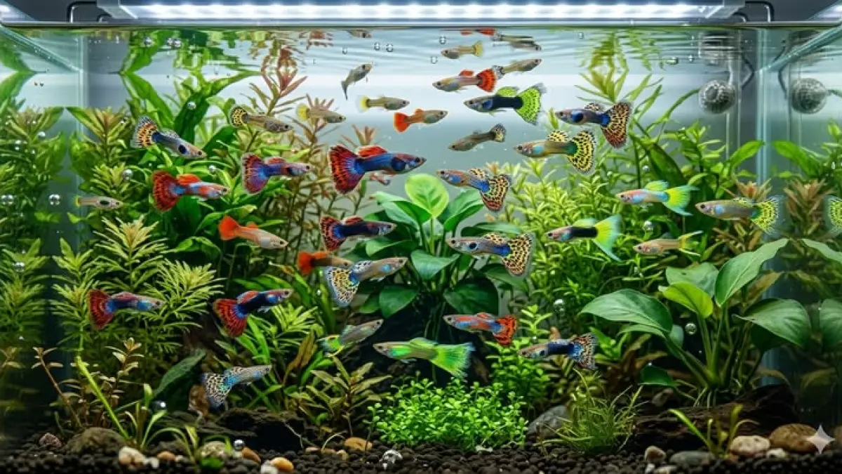 Meningkatkan Daya Tarik Akuarium Guppy Pemula di Blitar: Konsep Sederhana yang Menawan