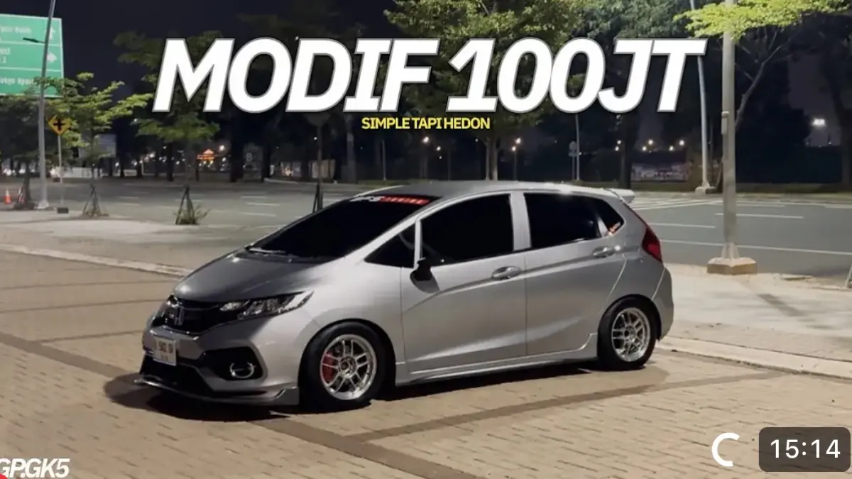 Modifikasi Elegan Honda Jazz GK5 2020: Perpaduan Gaya Clean Style dan Aksesori Premium