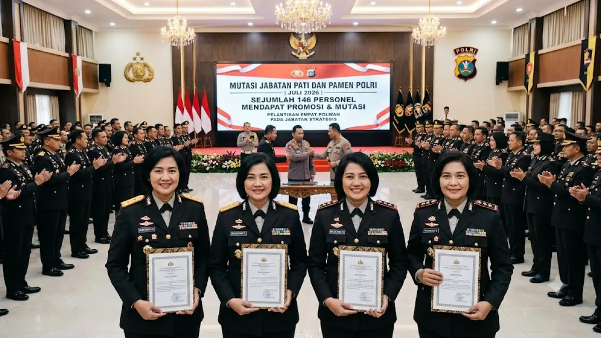 Mutasi Polri Juli 2026: Penyegaran Struktur di Lingkungan Kepolisian dan Peningkatan Karier untuk Polwan