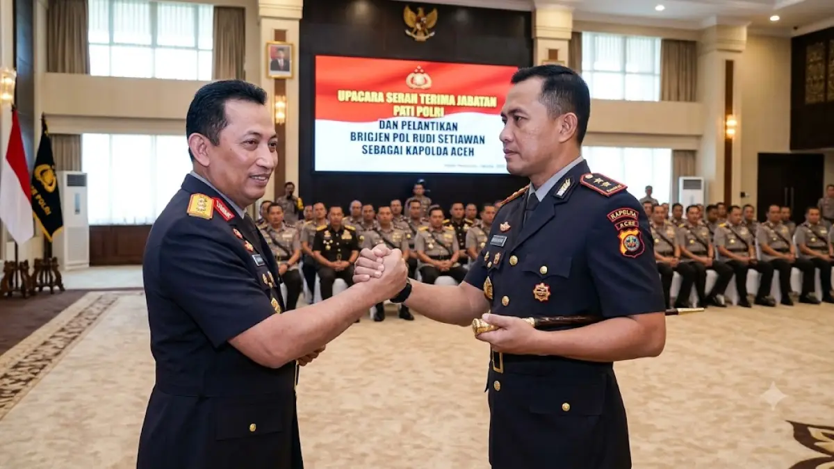 Mutasi Polri Juni 2026: 29 Brigjen Pol Mendapatkan Rotasi Jabatan, Rudi Setiawan Ditetapkan Sebagai Kapolda Aceh