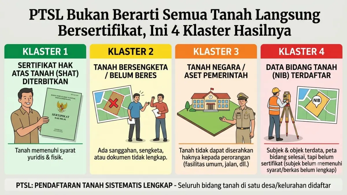 Pahami Klaster PTSL: Tidak Semua Tanah Langsung Mendapat Sertifikat di Blitar
