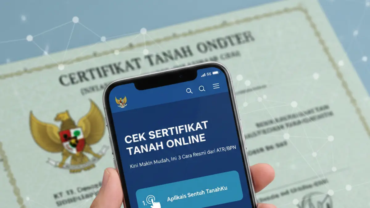 Panduan Cek Sertifikat Tanah Online di ATR/BPN: Siapkan 4 Dokumen Penting