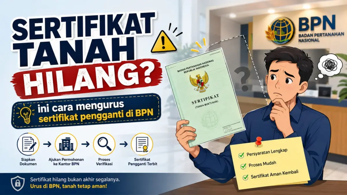 Panduan Lengkap Mengurus Sertifikat Tanah Pengganti di BPN Blitar
