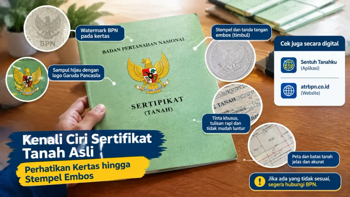 Panduan Memastikan Keaslian Sertifikat Tanah: Ciri-Ciri Penting untuk Masyarakat Blitar