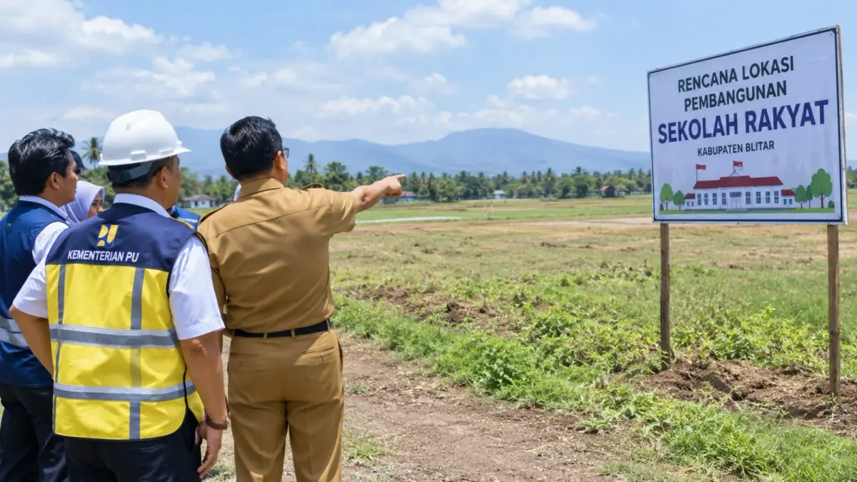 Pemkab Blitar Siapkan Lahan 6,5 Hektare untuk Sekolah Rakyat, Tunggu Survei Kementerian PU