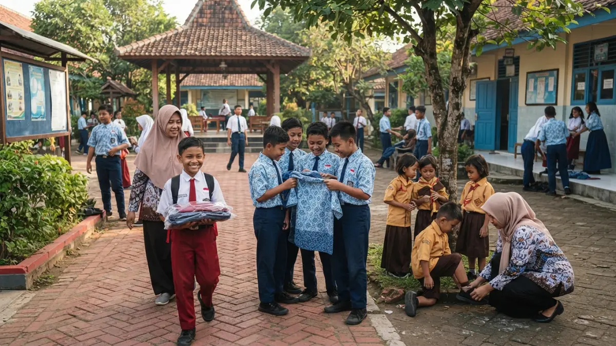 Pemkot Blitar Siapkan Anggaran Rp1,9 Miliar untuk Kain Seragam Sekolah Gratis