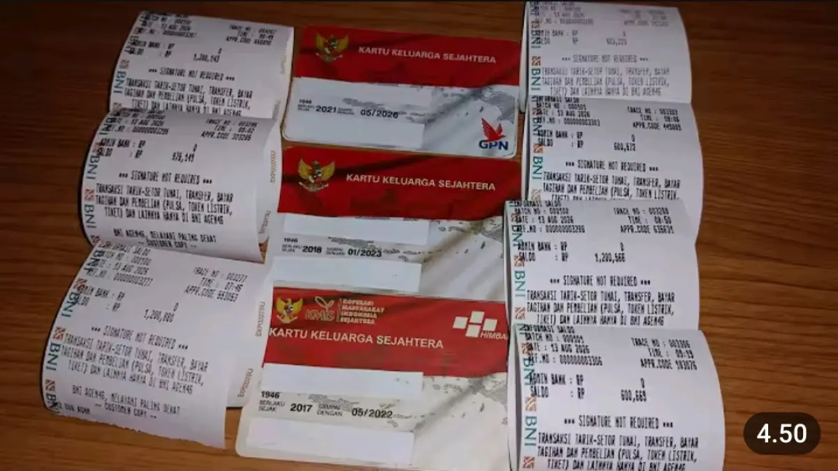 Pencairan PKH BPNT Di Blitar: Saldo KKS 2021 Capai Rp975 Ribu, KKS Lama Masih Kosong