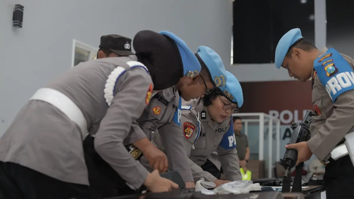 Peningkatan Pengawasan Senjata Dinas Anggota Polres Blitar: Antisipasi Penyalahgunaan dan Peningkatan Tanggung Jawab