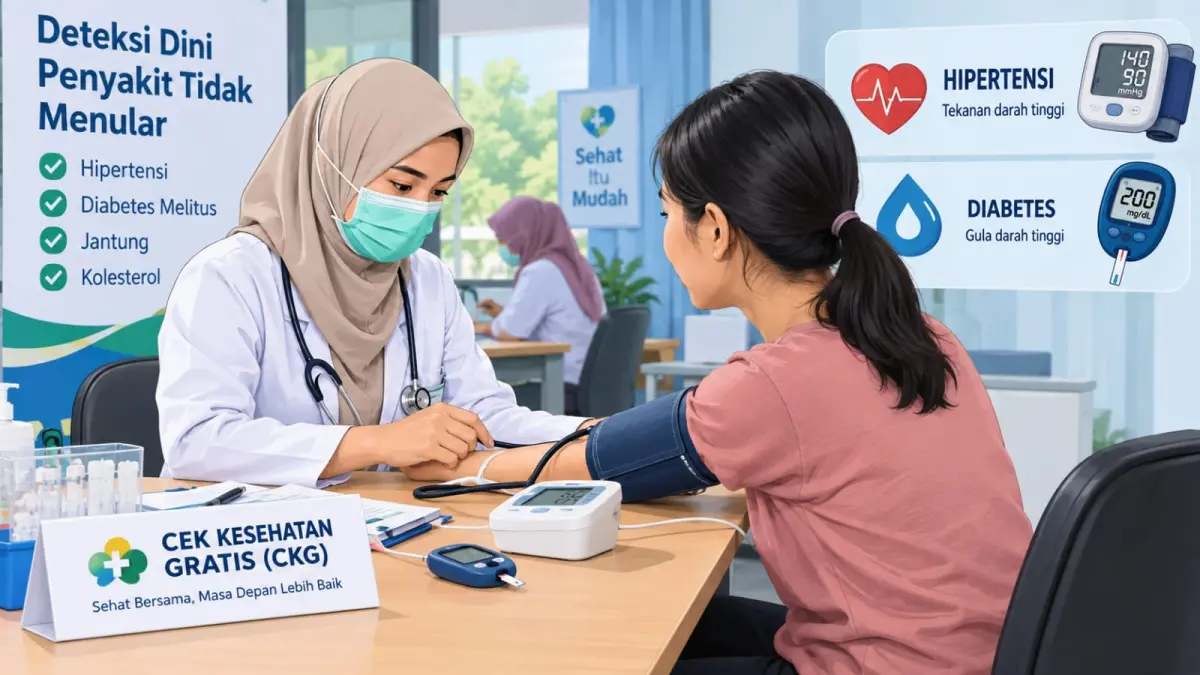 Pentingnya Kesadaran Kesehatan: Hipertensi dan Diabetes Menghantui Warga Usia Produktif di Blitar