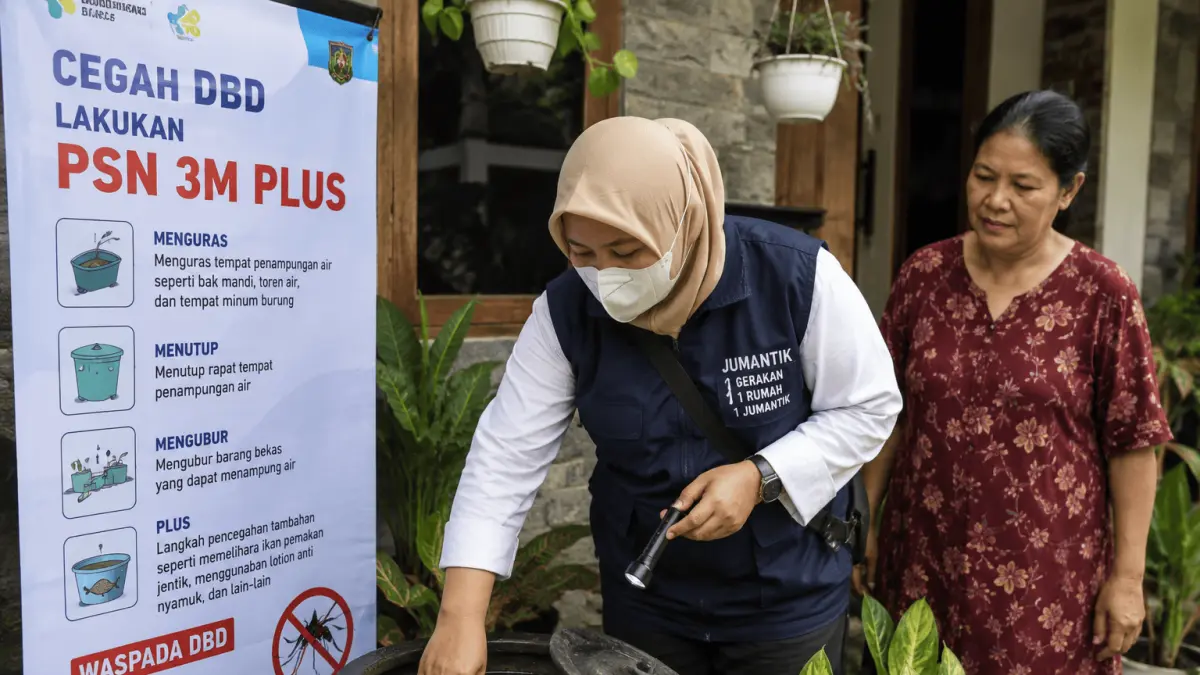 Penurunan Kasus DBD di Kabupaten Blitar: Hanya 44 Kasus hingga Pertengahan 2026 Berkat Upaya Bersama