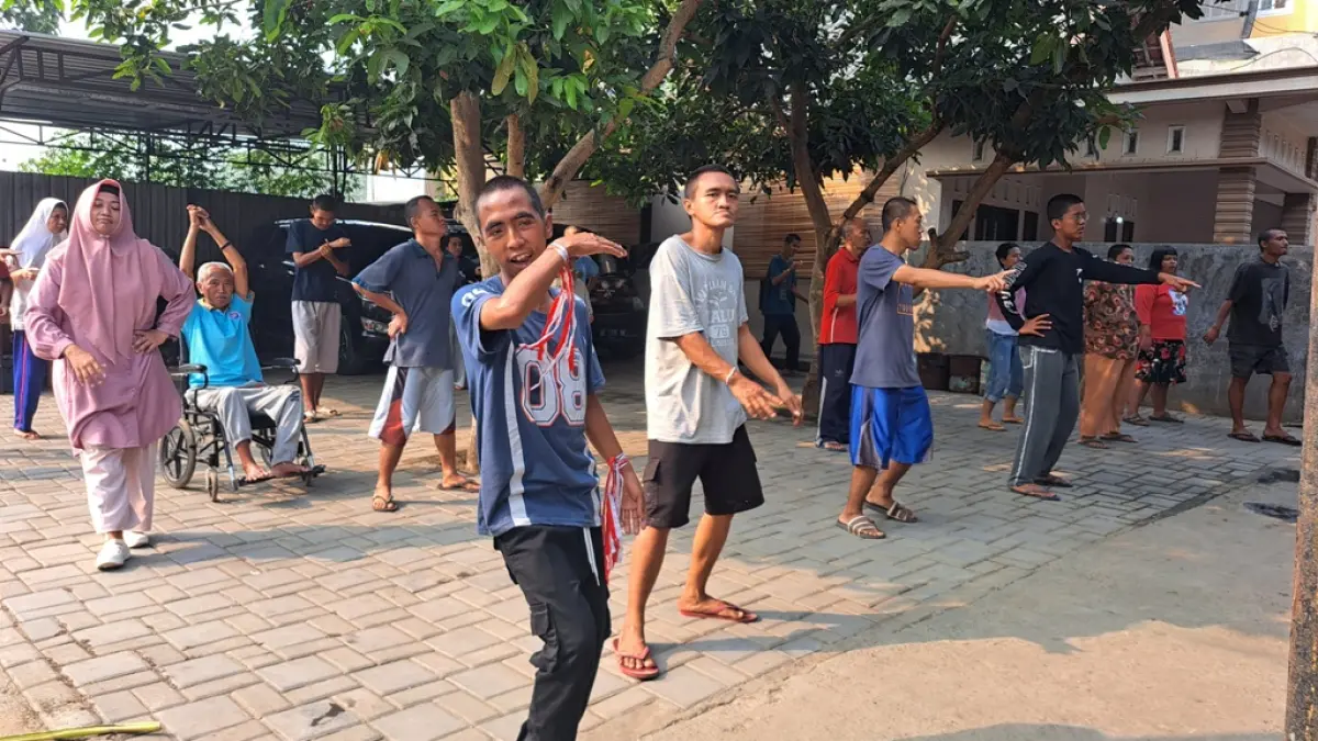 Perayaan HUT RI ke-81: Penyandang Disabilitas di Rumah Kinasih Blitar Rayakan Agustusan Dengan Ceria