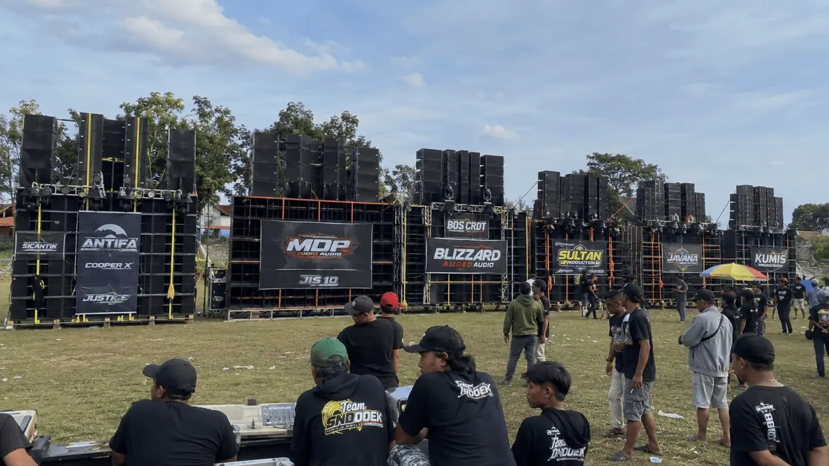 Persiapan Karnaval Sumber Kejayan: Enam Sound System Siap Meriahkan Acara